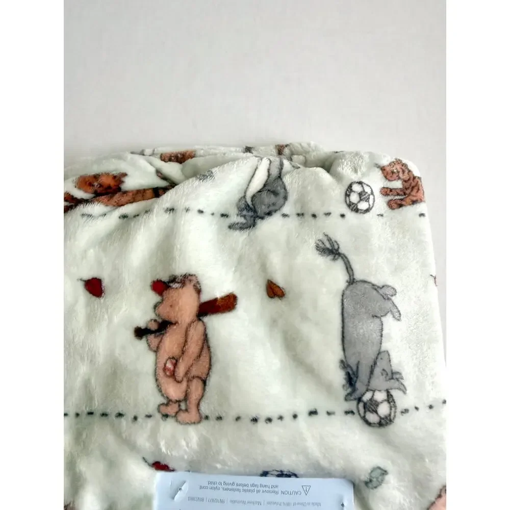 New Pooh Bear Collection Winnie The Pooh Sports Baby Blanket 30